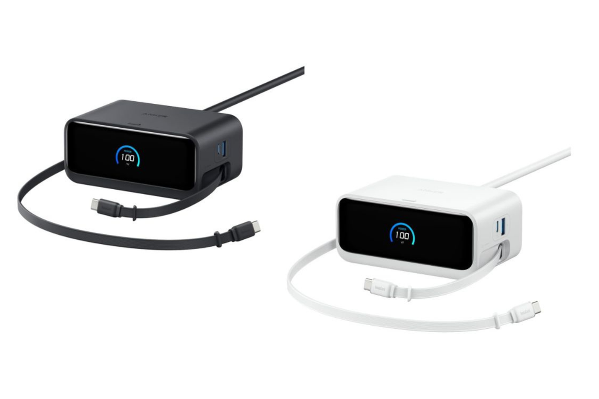ごちゃつきデスク」の戦い、Ankerのケーブル二刀流電源タップで勝てる