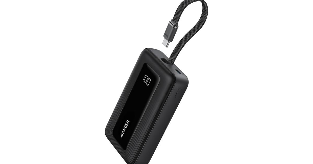 ケーブル忘れゼロへ。Ankerの「全部入りモバイルバッテリー」が必需品