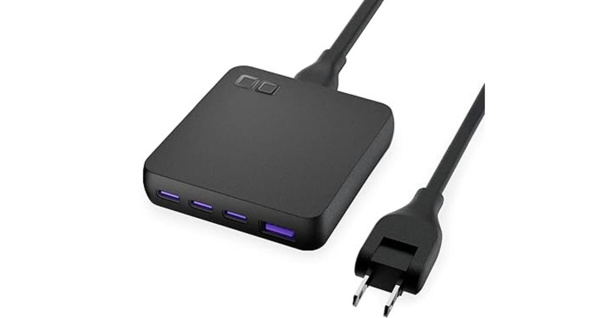 厚さわずか16.8mm！CIOの超薄型USB充電器でデスクの配線問題に終止符を