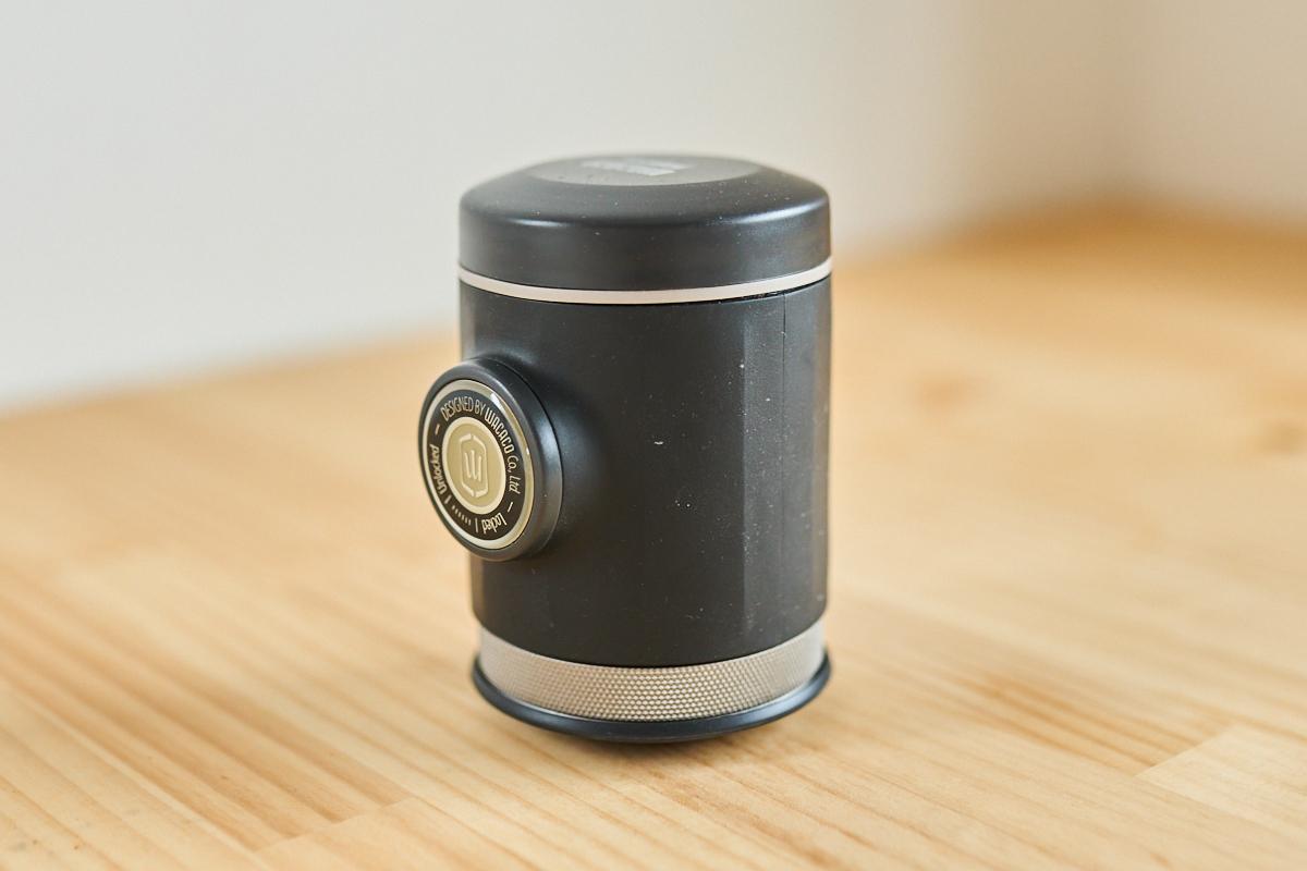 自宅でこんなに本格的なエスプレッソができるとは…。コンパクトすぎる