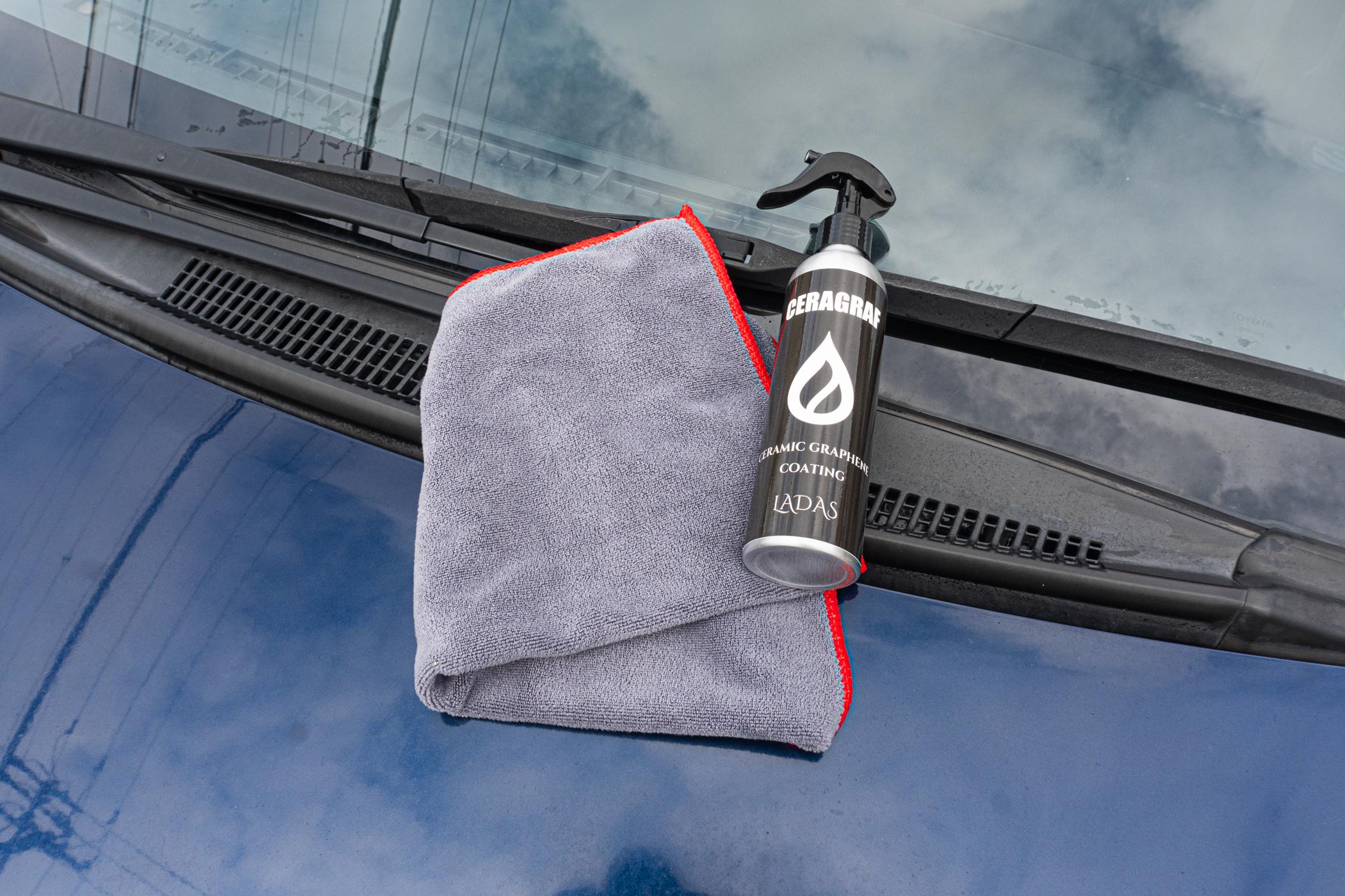 塗ってすぐ、しっかり撥水。洗車後にサッと使えるセラミック