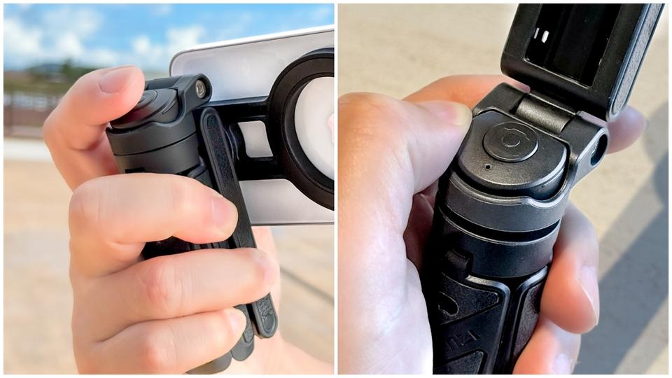 常にグリップにつけておけば紛失防止にも◎