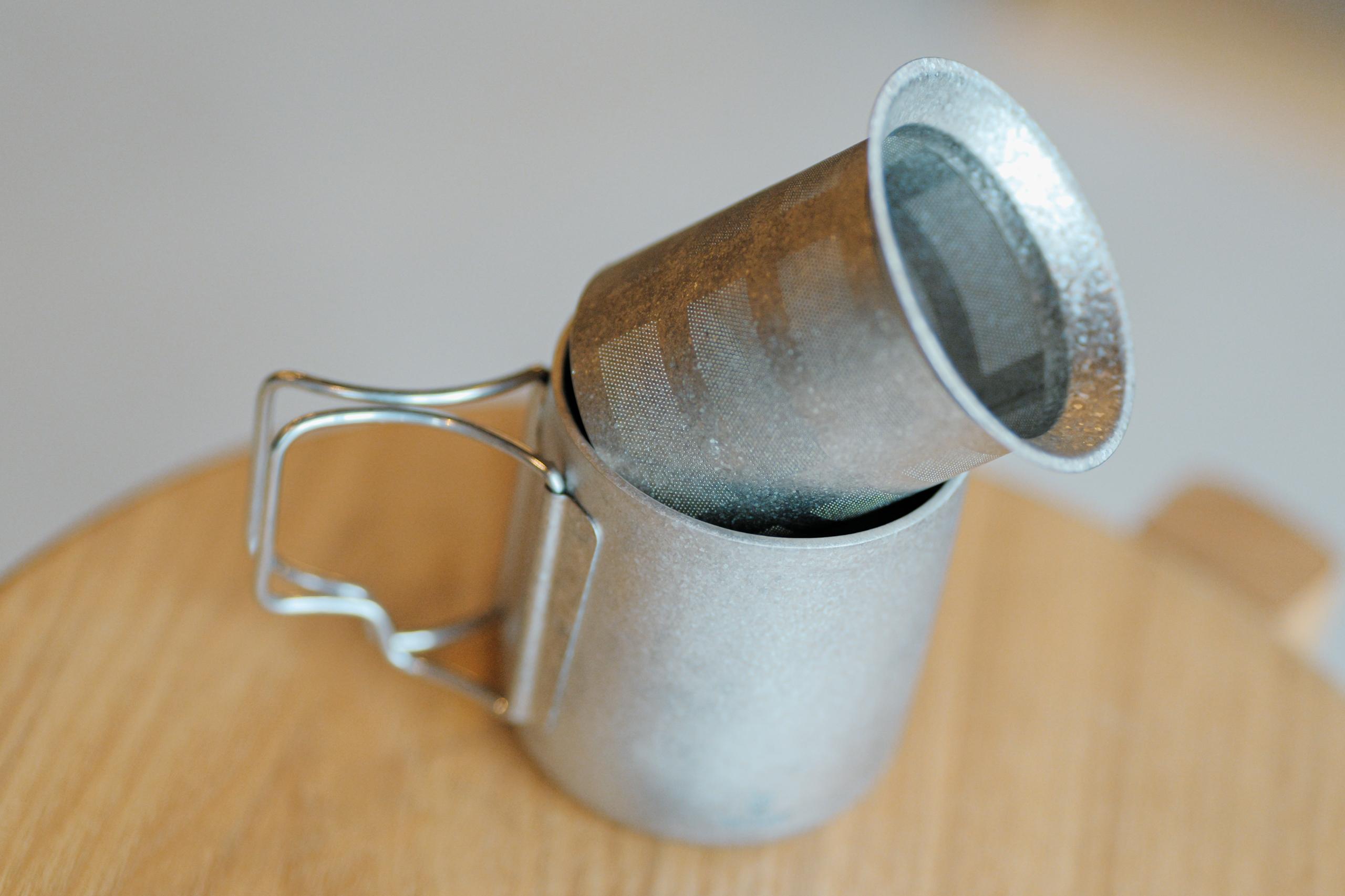 茶漉しまで純チタンのサーモマグ。ドリンク体験も上がって所有欲も