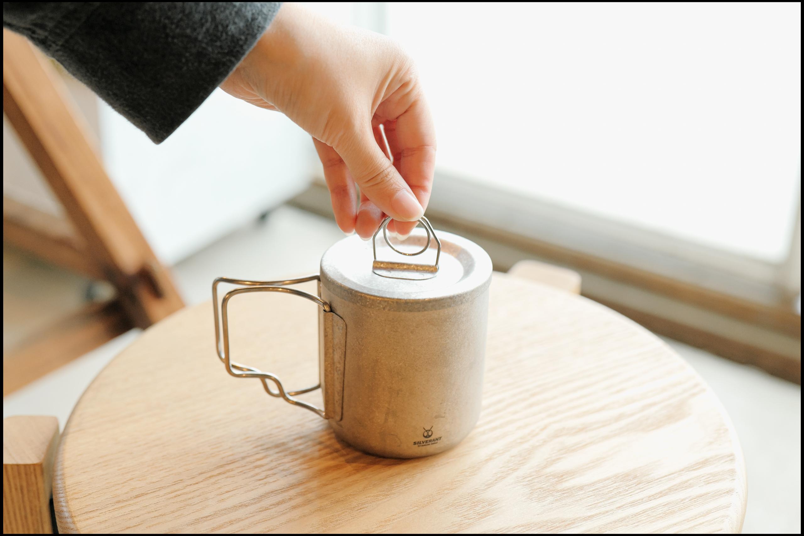 茶漉しまで純チタンのサーモマグ。ドリンク体験も上がって所有欲も