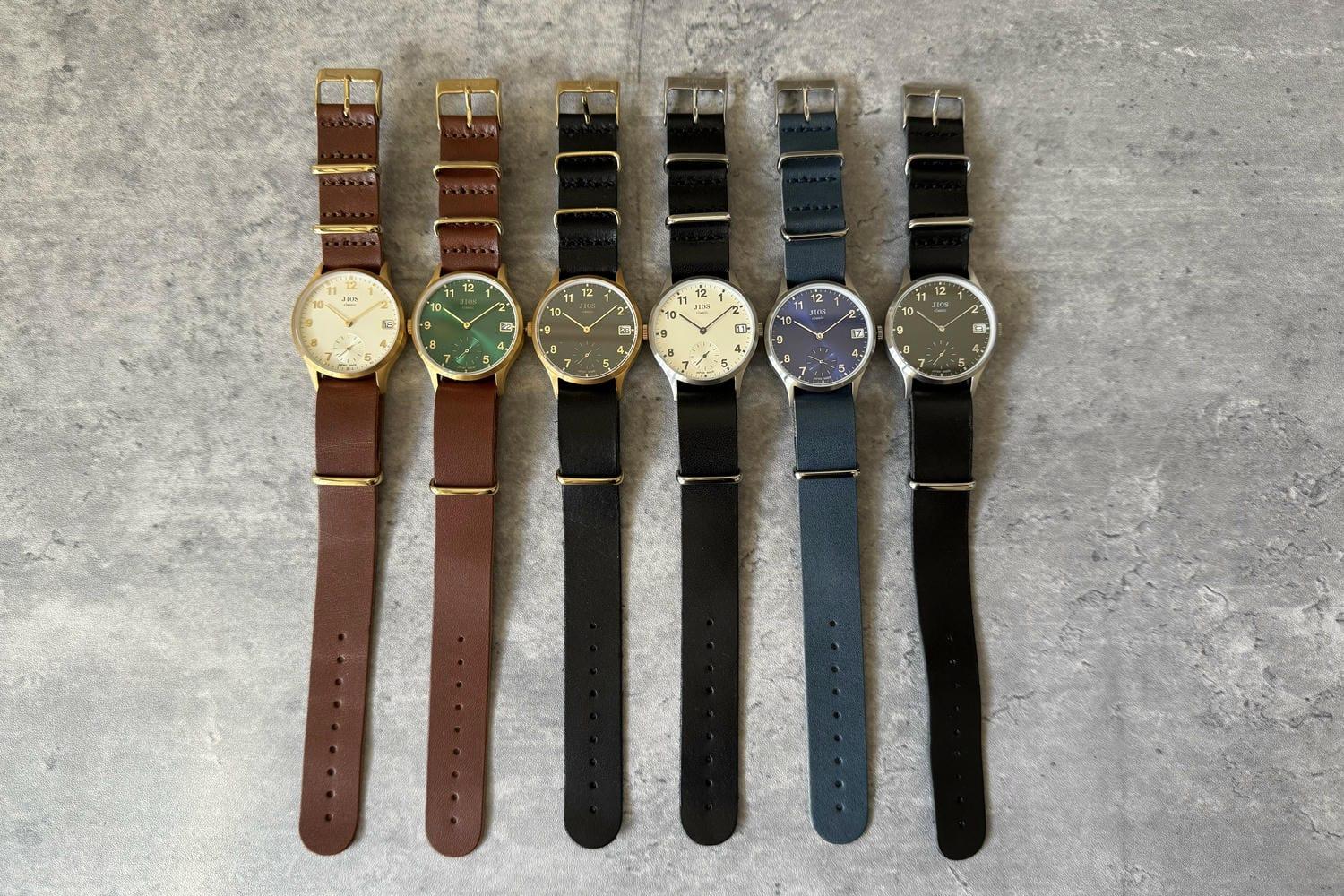 1万円台で手に入る日本製クラシック腕時計。「JIOS OMI」が腕元を