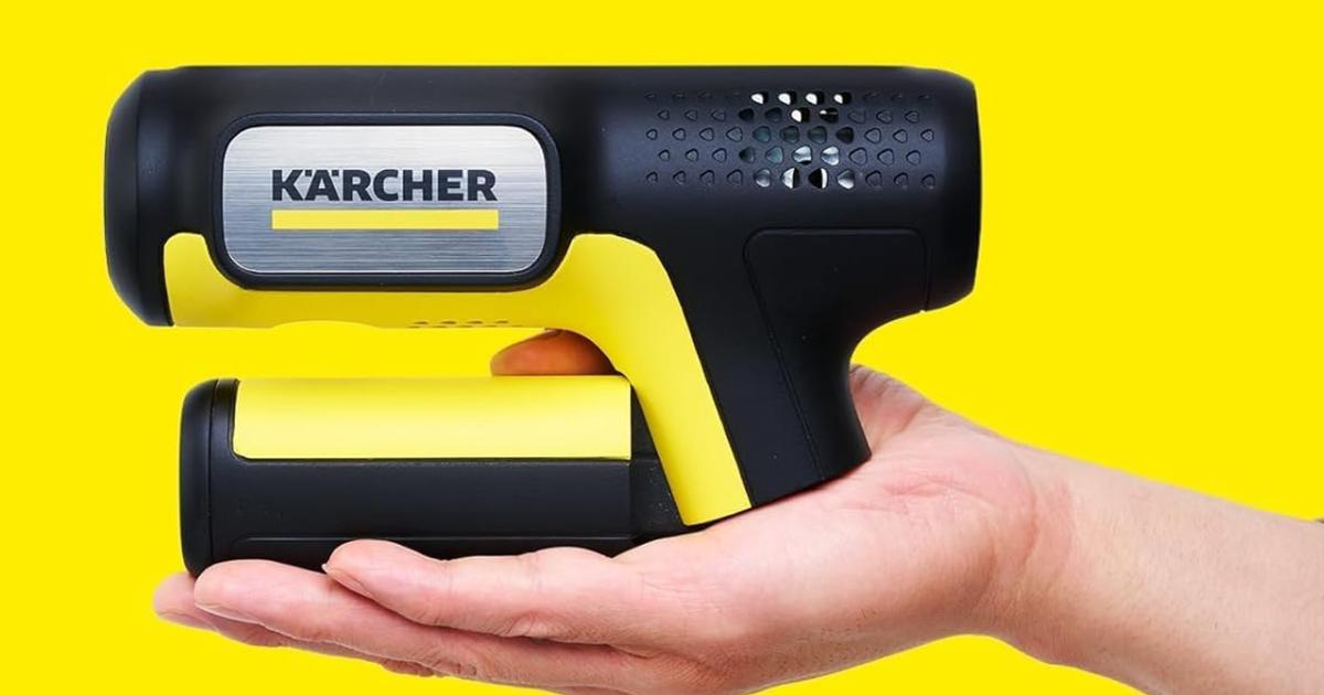 憧れのケルヒャーついに手が届く！狭い我が家にも安心の「手のひら