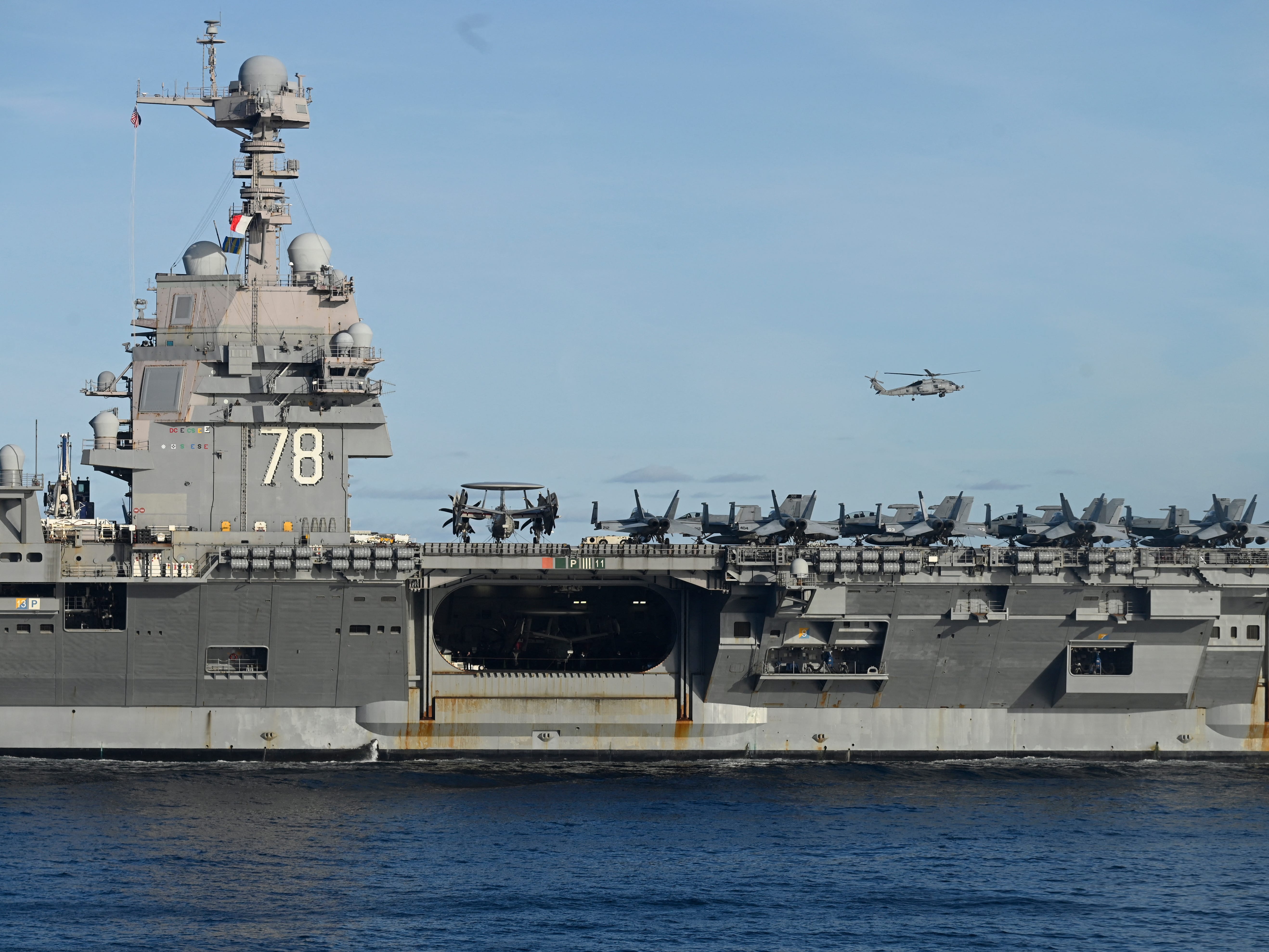 米海軍が麻薬テロ対策で派遣した「18艦艇」を見てみよう。世界最大の