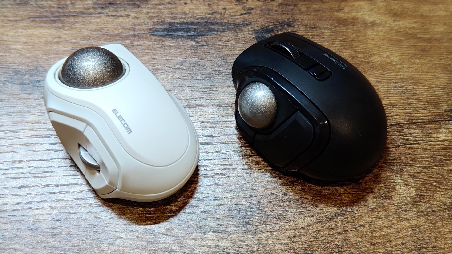 エレコムの新トラックボール「HUGE PLUS」「bitra」登場。8年ぶり刷新