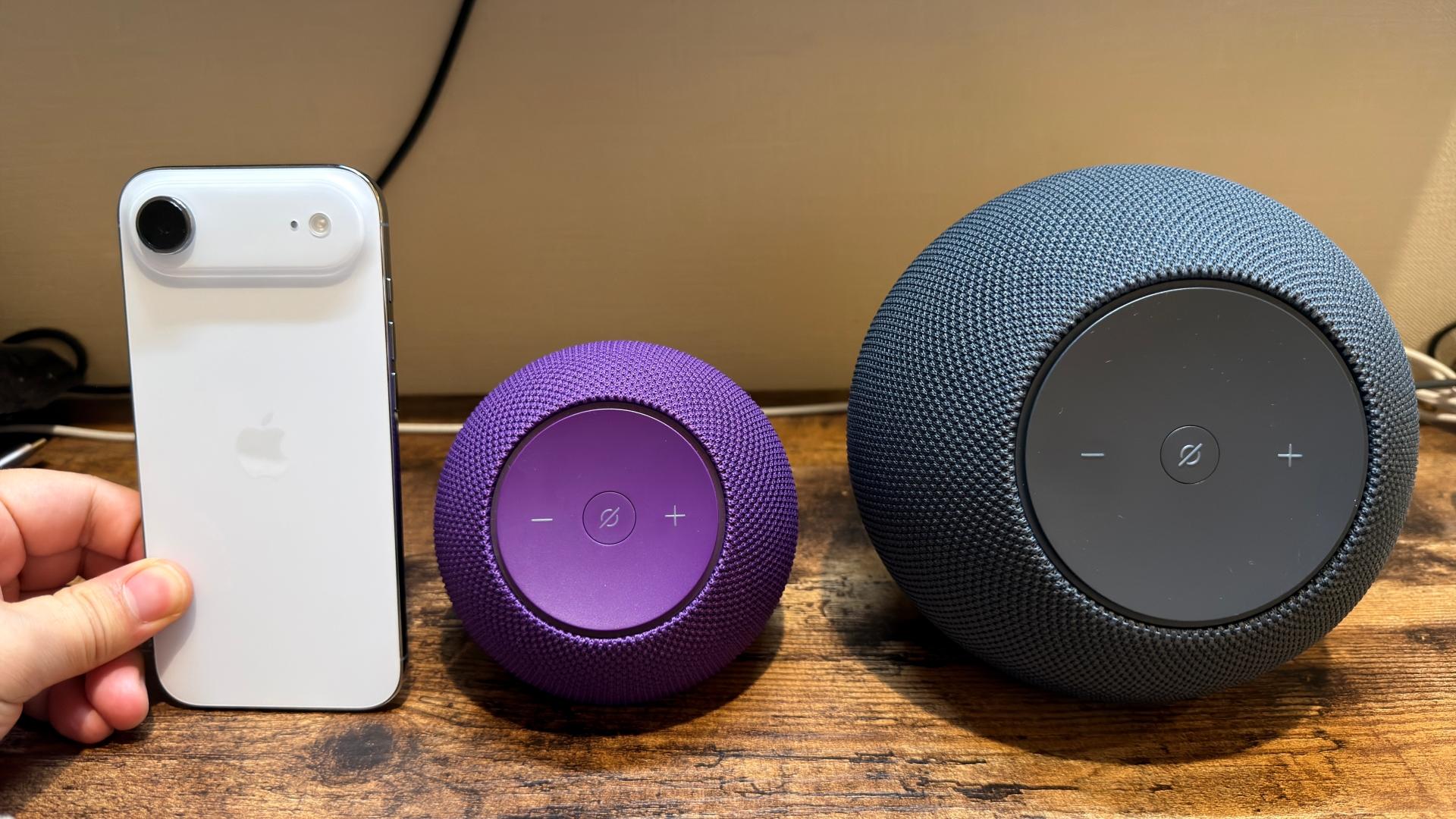 アマゾン最新スピーカー「Echo」2機種を実機レビュー：コンパクトなDot