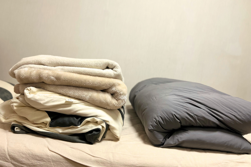 くるまった瞬間…これ1枚で包み込まれるような暖かさ！ブレインスリープ