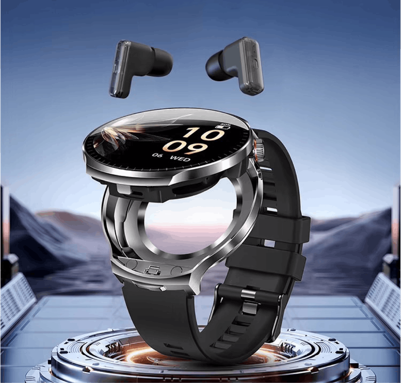 体重計、腕時計、イヤホン イヤホンもAIも手首にまとめて。T99/T100で外出の荷物がぐっと軽くなる