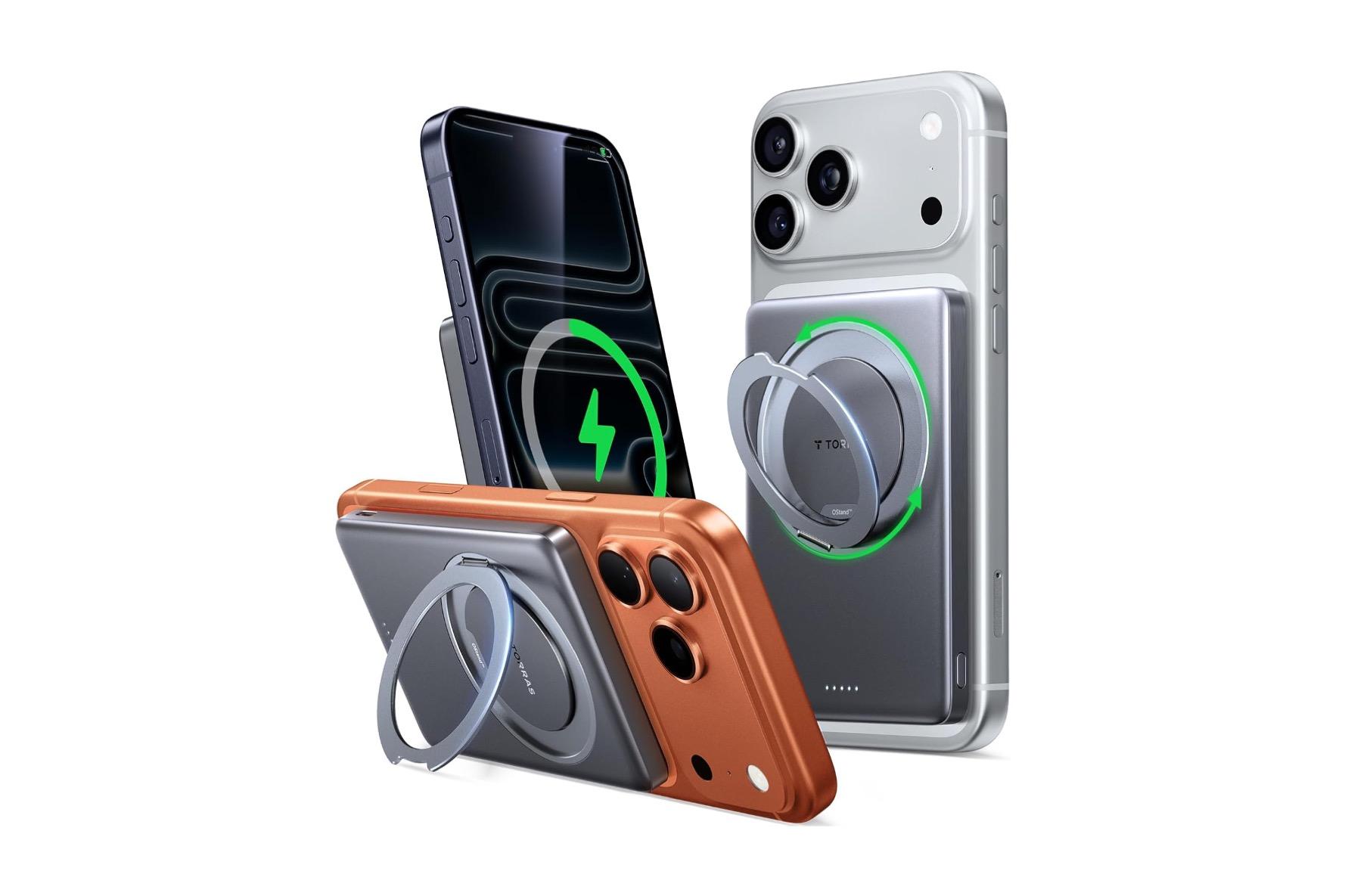 1台で完結】モバイルバッテリーかつスタンド。この便利さ、もう手放せ