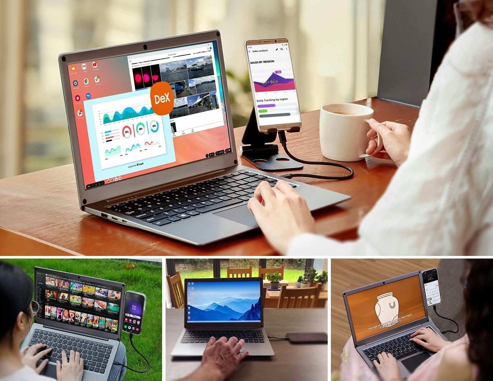 モバイルモニターにキーボードを内蔵。スマホのPC化やラズパイ開発が