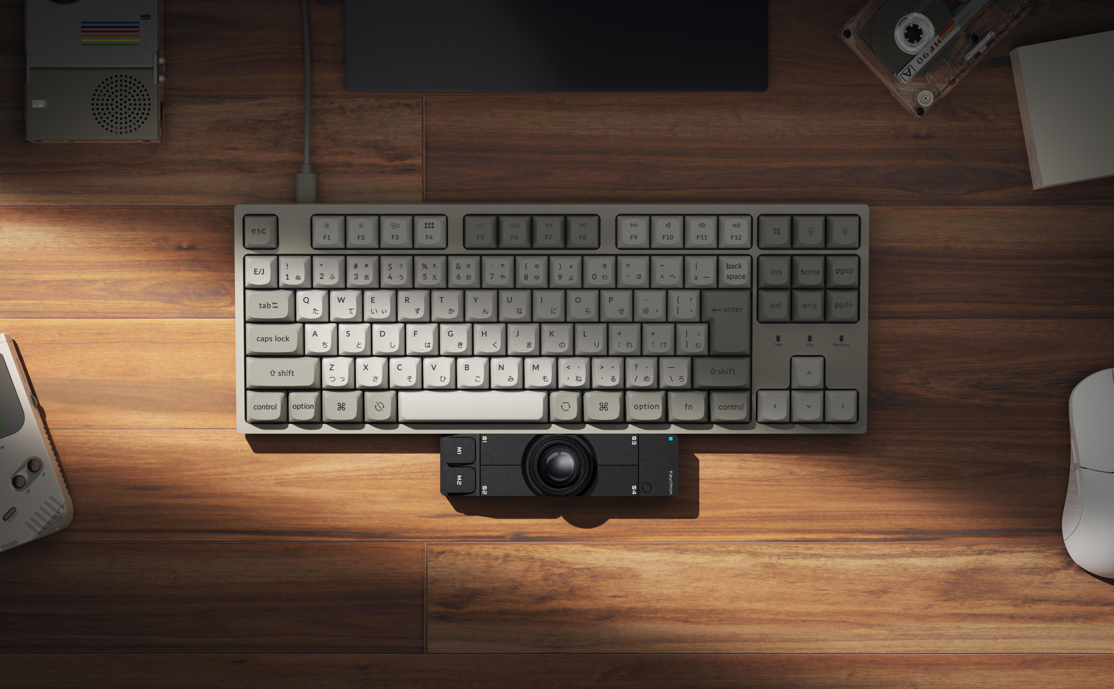 1日で9500人以上が購入。キーボードに添えて使うトラックボール「Nape