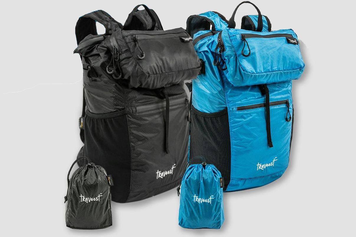 旅先、アウトドアでぜったい便利。手のひらサイズまで畳める多機能・超