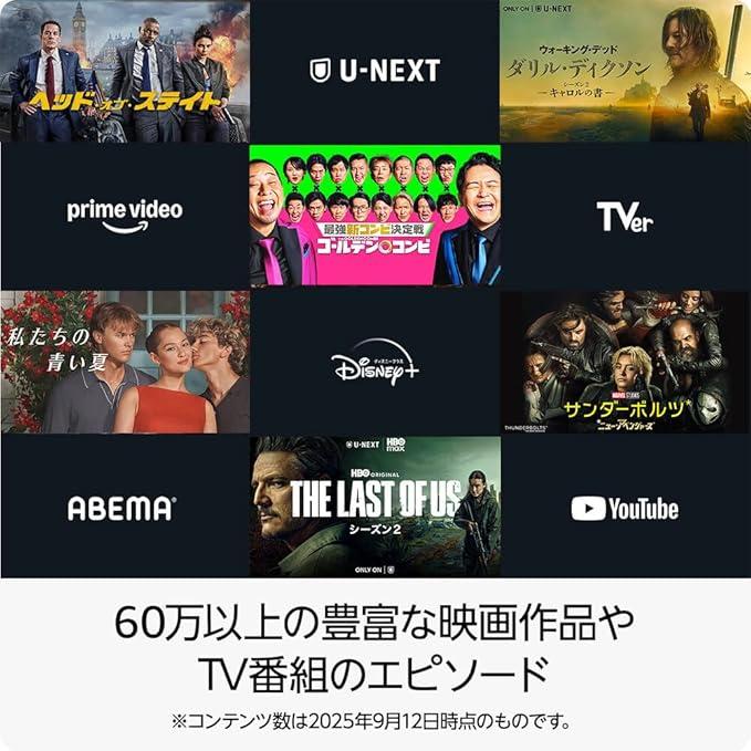 Fire TV Stick HDが半額！テレビに挿すだけ、設置も簡単で、60万の