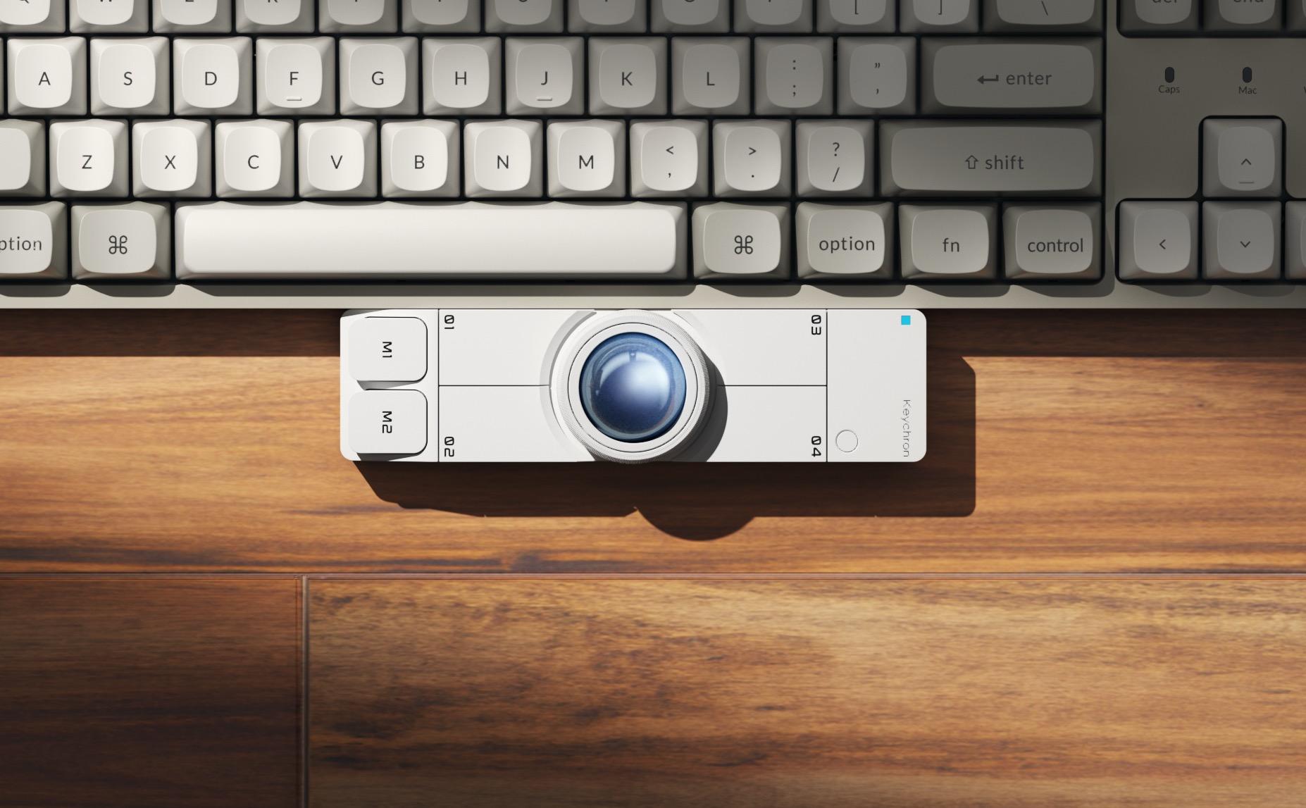 初日で1.2億円突破！キーボードに添える。マウスの常識を変える新発想