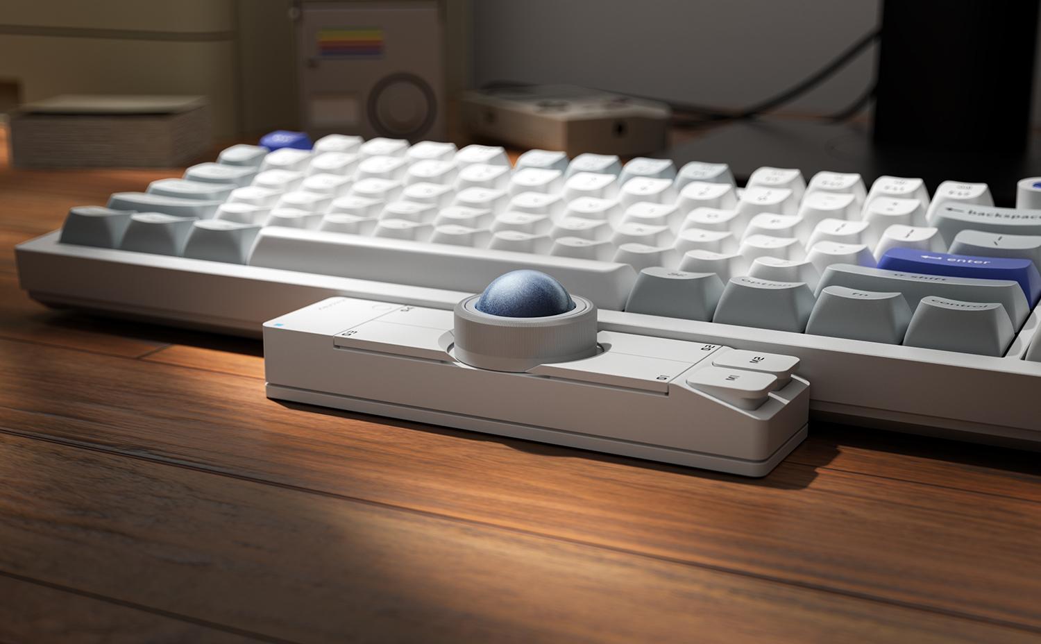 初日で1.2億円突破！キーボードに添える。マウスの常識を変える新発想