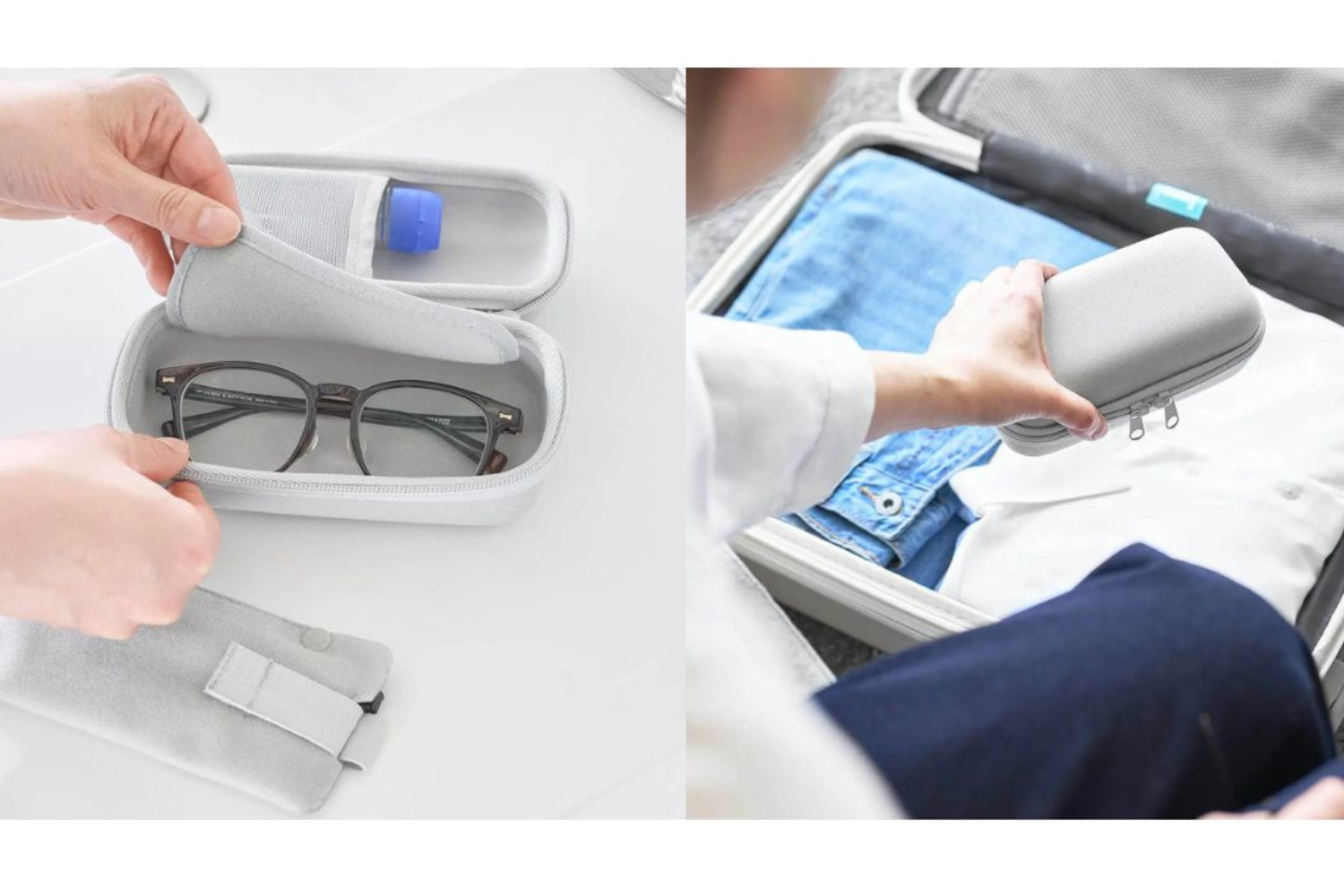 メガネ兼コンタクト民必携。山崎実業の新作ケースはホスピタリティの塊