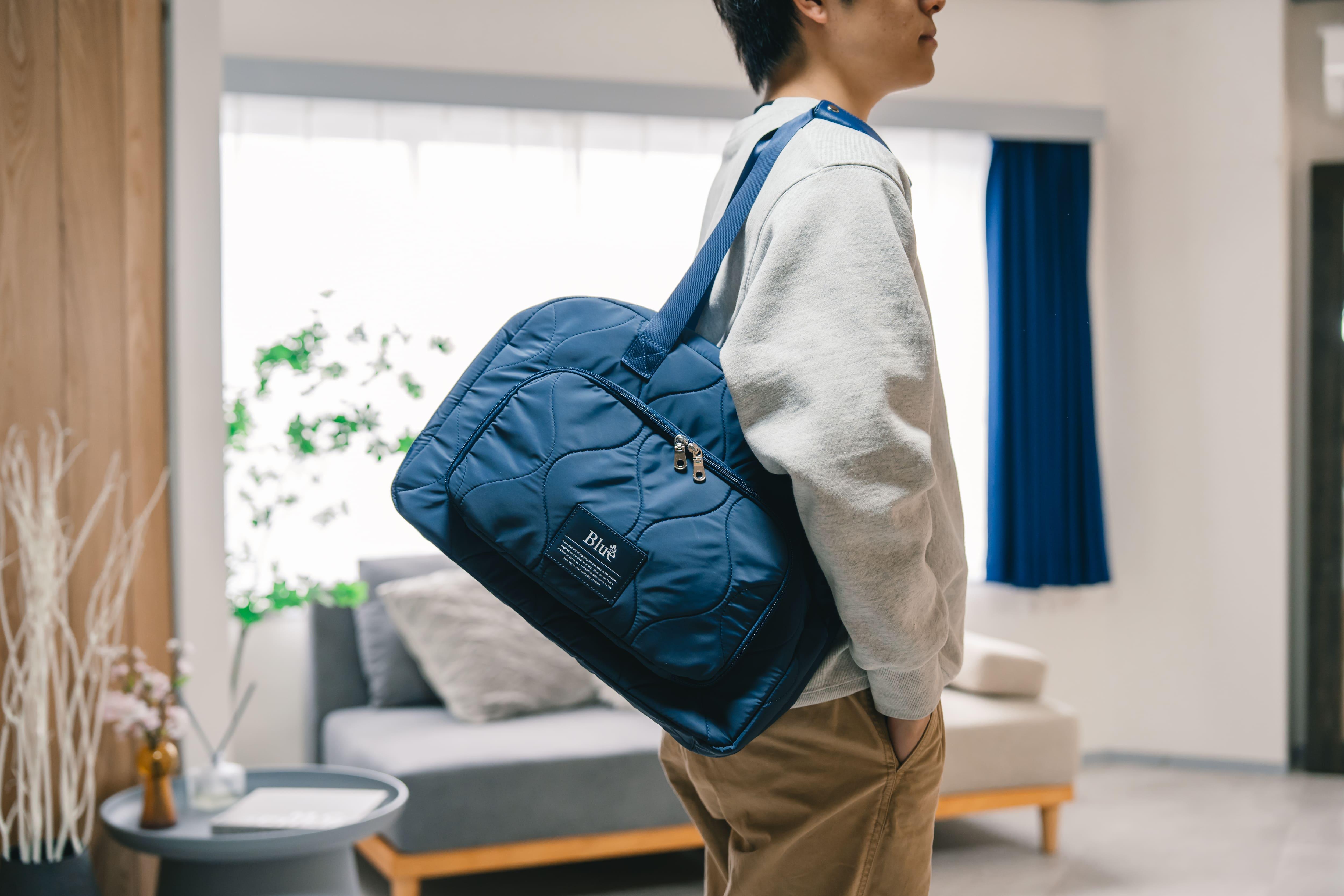 航空会社CA監修！スーツケース感覚でパッキングできるバッグが旅行に