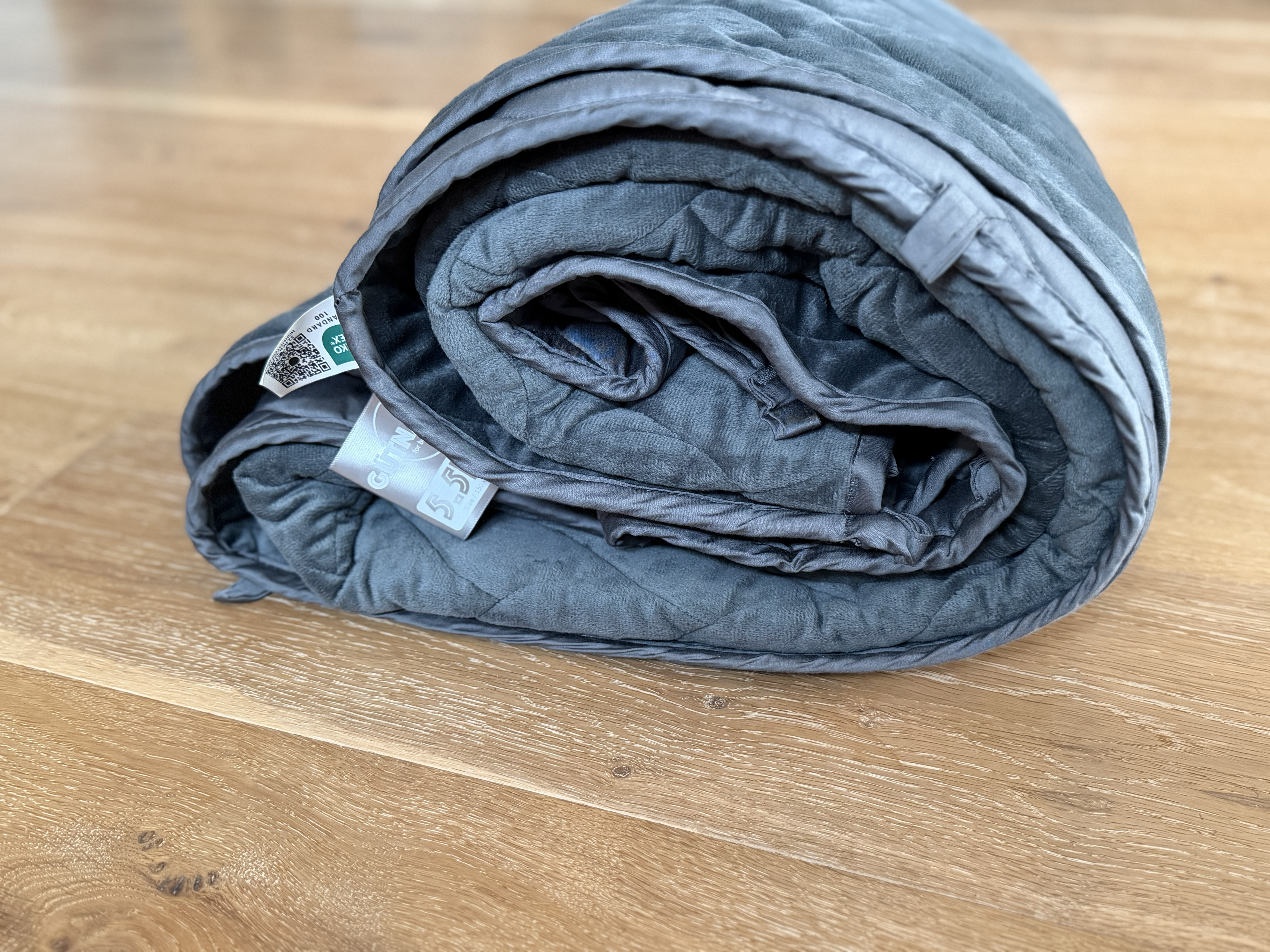 ずっしりとした重さに包まれる安心感。朝までぐっすり眠れた感覚を