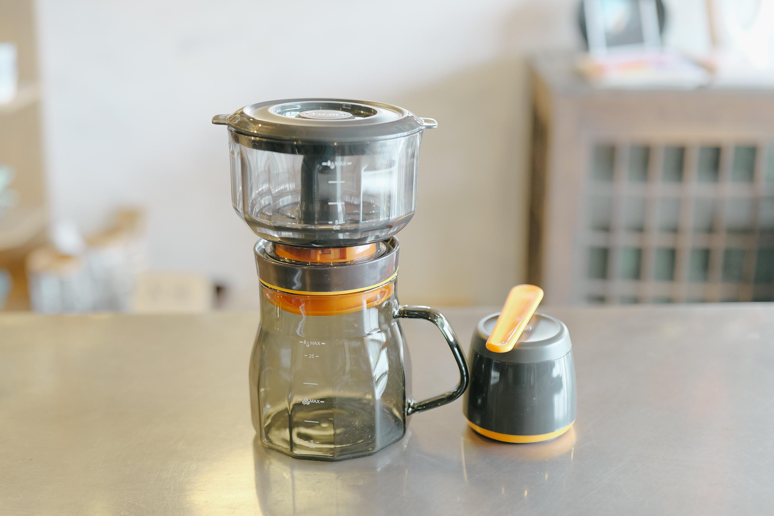 水出しコーヒーの待ち時間、真空抽出で超時短。忙しい朝でもサクッと