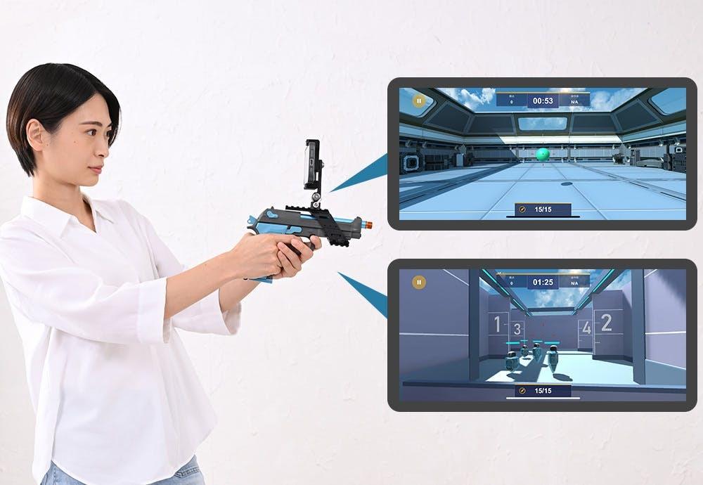 M9 リアルハンドガンによる本格射撃トレーニング どこでもシューティングレンジになる。リアルハンドガンによる本格射撃