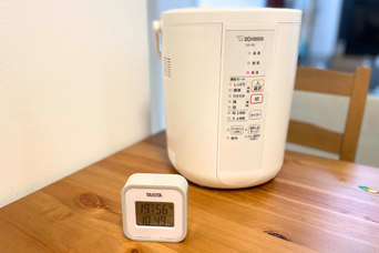 「湿度マネジメント」で体調キープ！タニタ温湿度計&times;象印マホービン加湿器、この最強コンビのおかげ