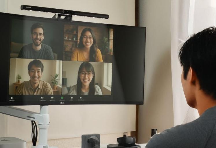 こんなのが欲しかった！ウェブカメラ付きライトでデスクが超スマートに