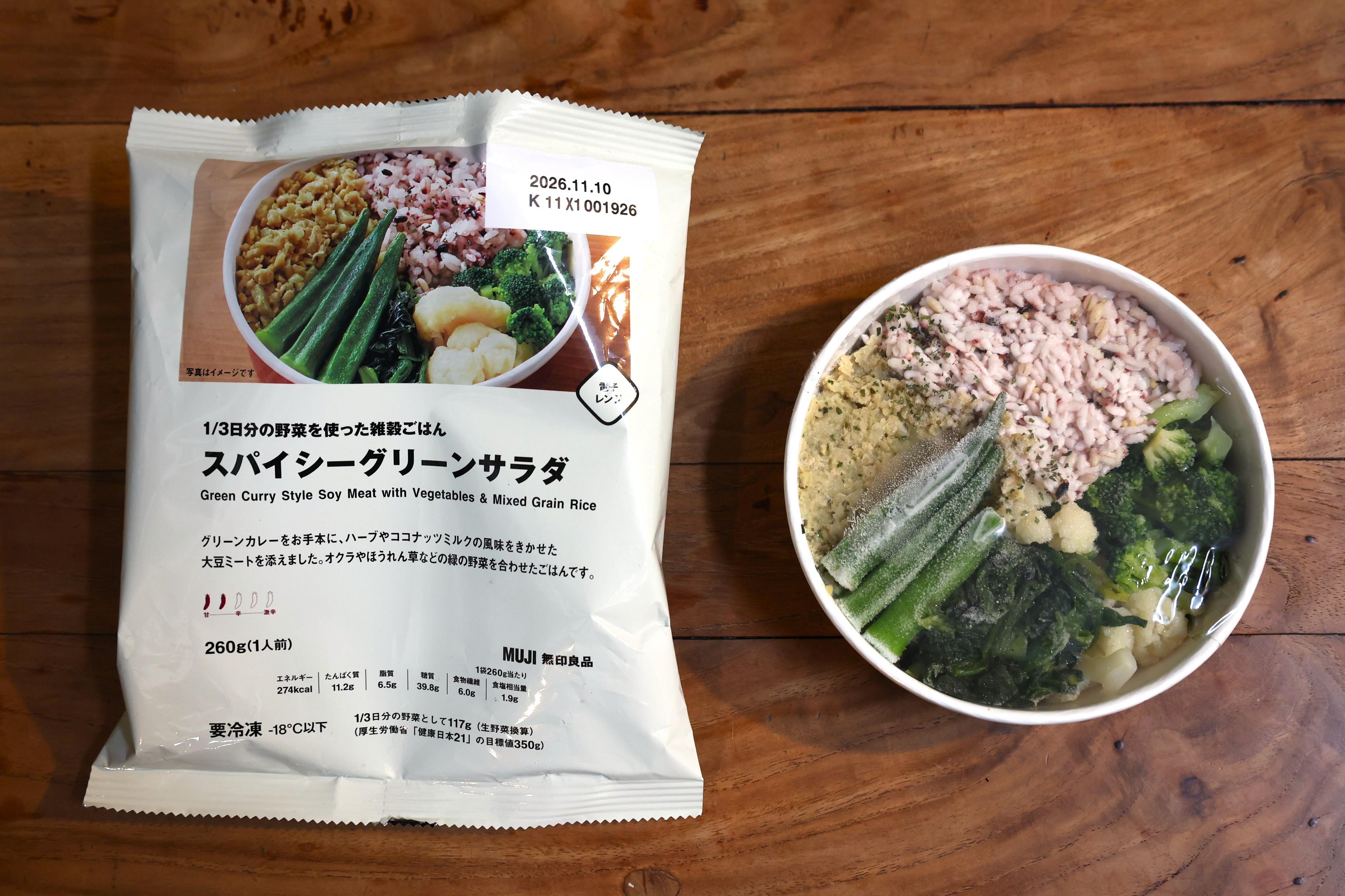 無印良品合計20食 ビジネスパーソンが辿り着く「無印良品」という最適解。「野菜を摂ら