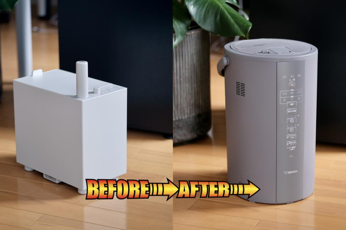 加湿器をスチーム式にしたら、暖かさの質が上がった | ライフハッカー