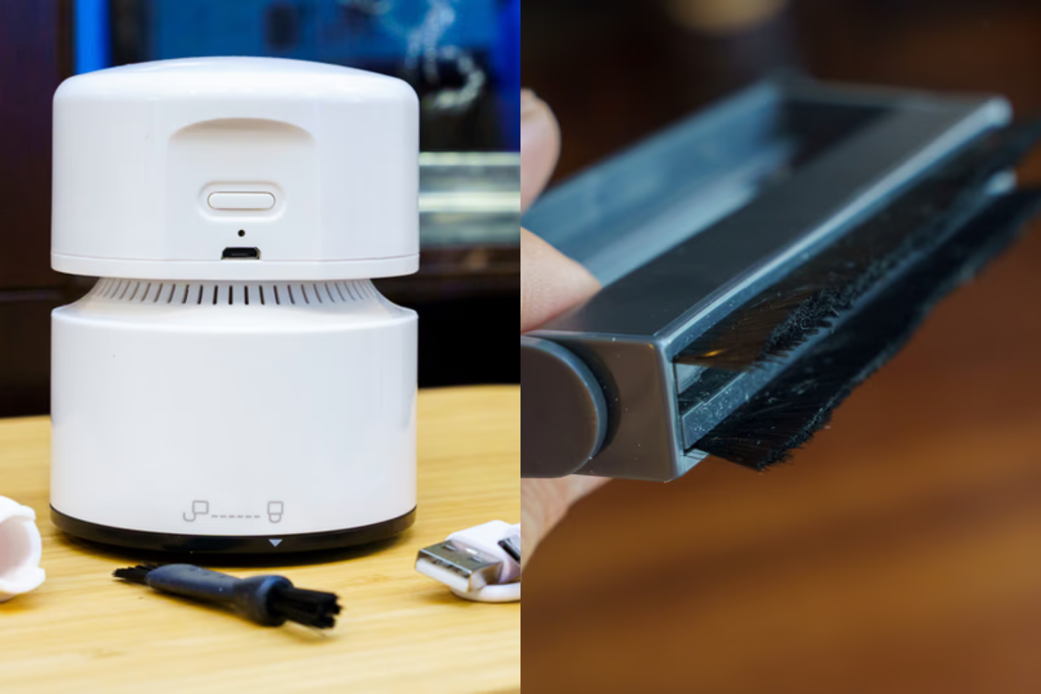 デスク・PCまわりが常にピカピカ。サッと手にとれて手間なしお掃除