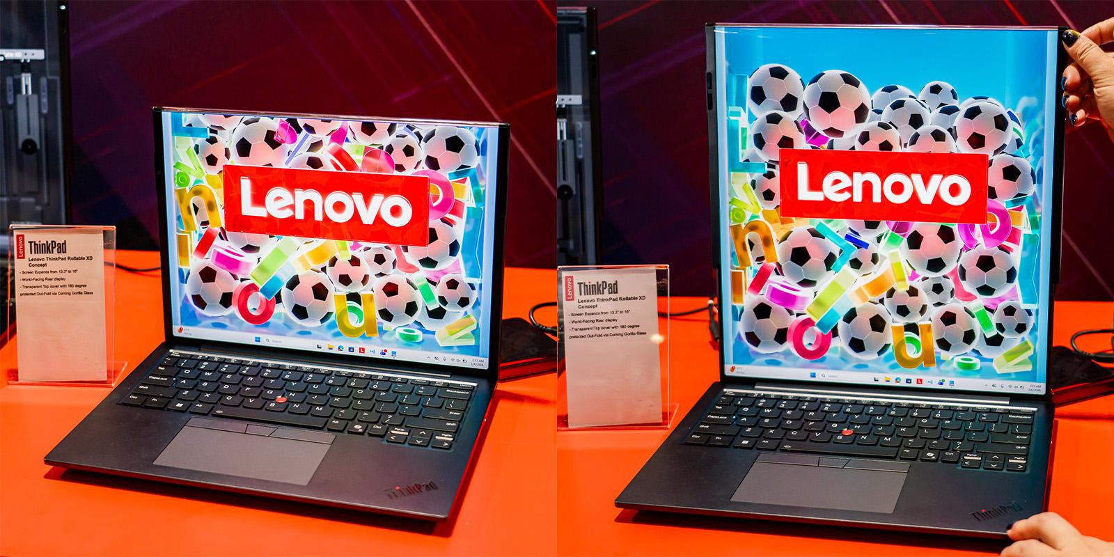 レノボ「画面が伸びるThinkPad」と「Legion」を発表。インテルCore