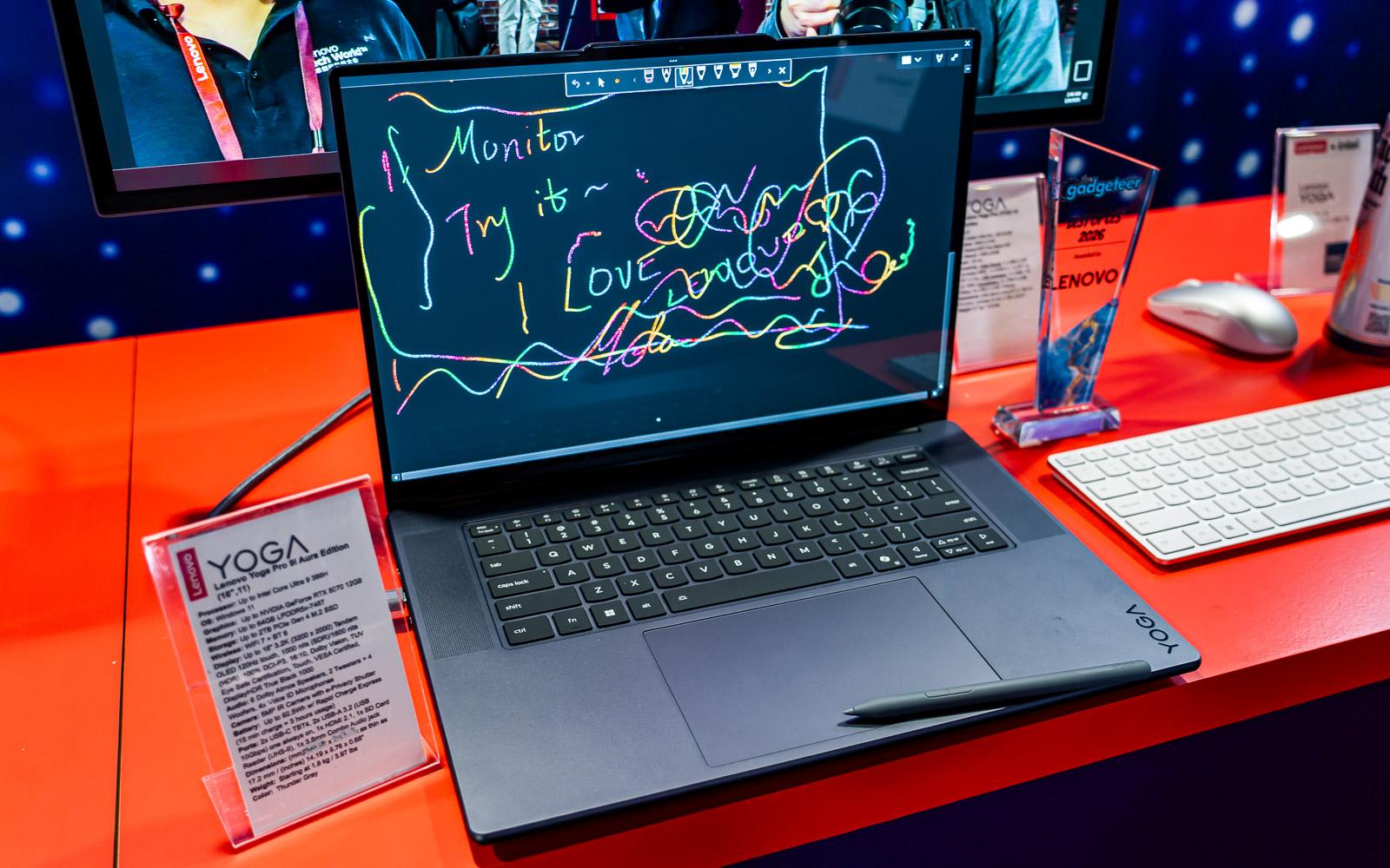 レノボ「画面が伸びるThinkPad」と「Legion」を発表。インテルCore