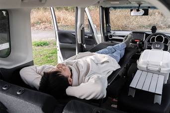 車中泊がもっと楽になる!カー用品と寝具メーカーがつくった専用マットレスで寝心地を刷新