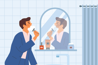 【心理テスト】湯気でくもった鏡、拭き取る?絵を描く?あなたの「執着度」をチェック