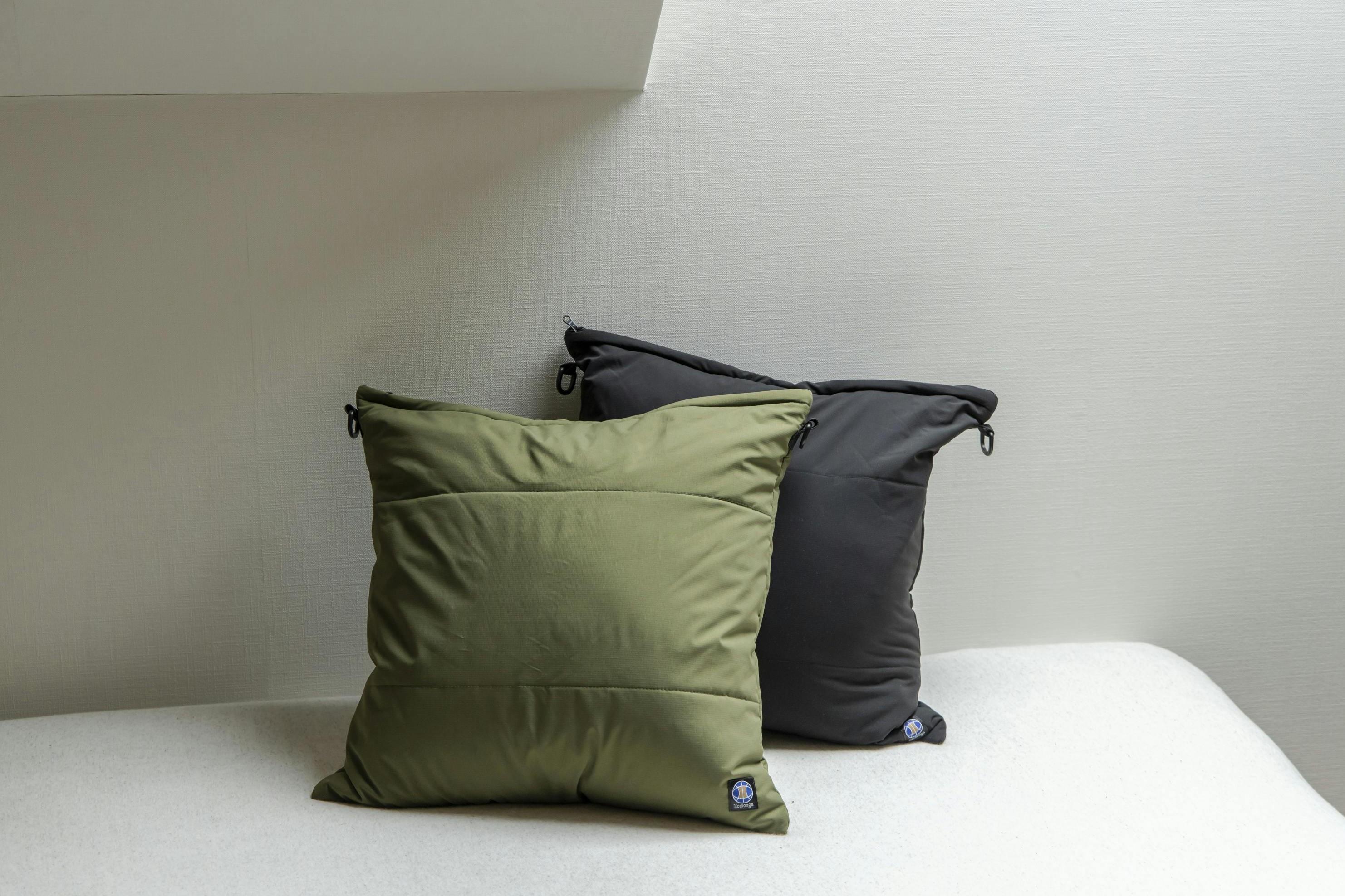 体温が暖房に。冬キャンプも災害時も安心の着る寝袋「モモンガ