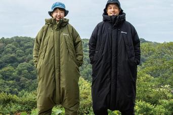 体温が暖房に。冬キャンプも災害時も安心の着る寝袋「モモンガエクストラ2」