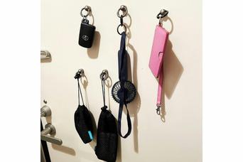 マグネットガジェットが生む朝の余裕。「小物探し」とおさらばできるキーホルダー