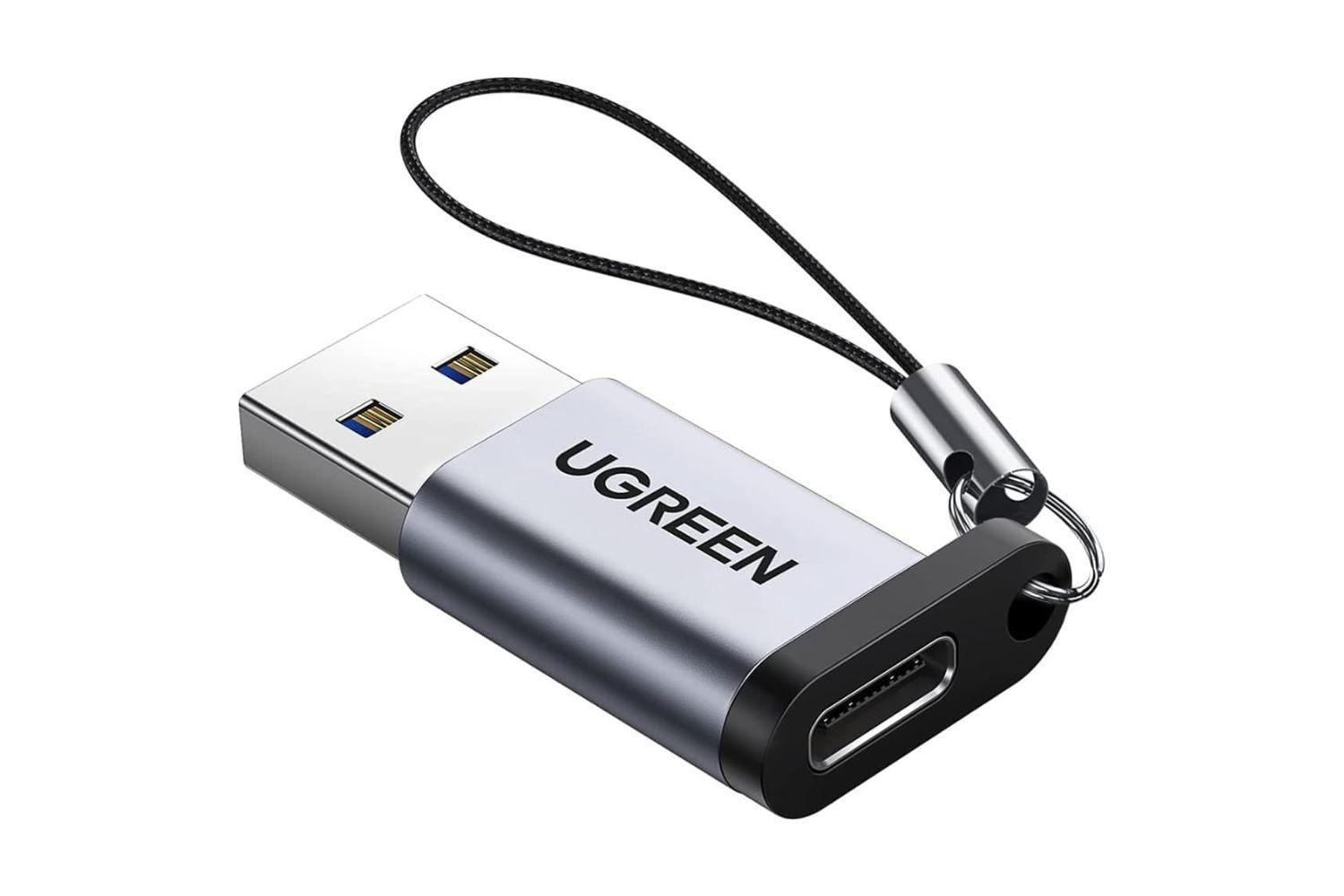 指先サイズのUSB-C変換アダプタ、高速転送でストラップ付きとか