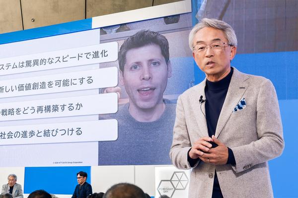 NTTデータG社長が語ったOpenAI提携と米・新会社設立の狙い。世界進出で打ち出す日本の強みの正体