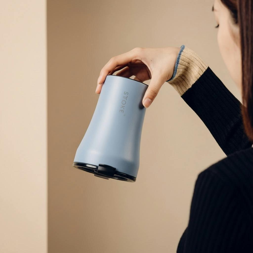 バッグに入れても漏れません。風味も守る美麗サーモタンブラー「STTOKE