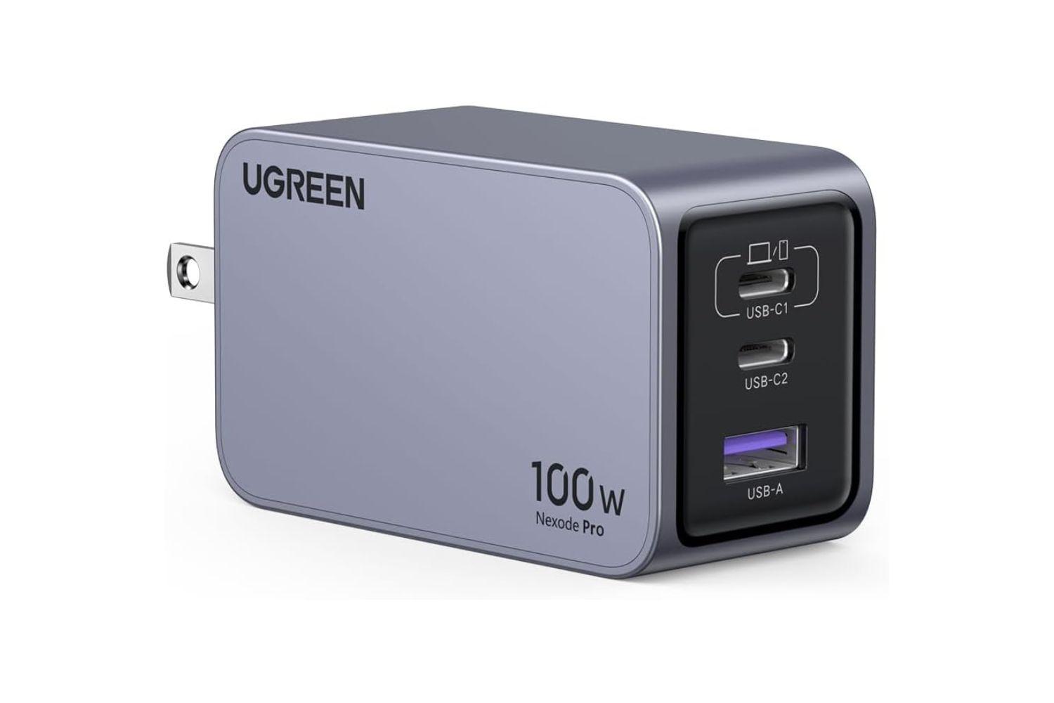 デスクの配線渋滞にさよなら。UGREENの100W充電器で全て1台にまとまる