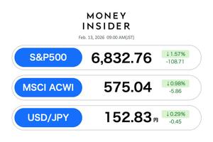 S&P500・オルカン 最新情報。13日は大幅安、「AI懸念」が急速に市場心理を冷やす