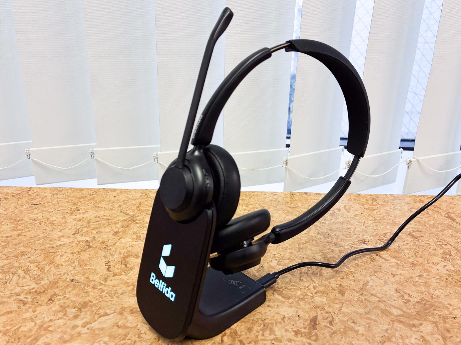 オンライン会議の「声問題」を解決。ワイヤレスヘッドセット「Belfida
