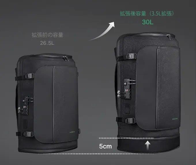もはや「背負えるスーツケース」。17インチPCも3日分の荷物もこれ1つで