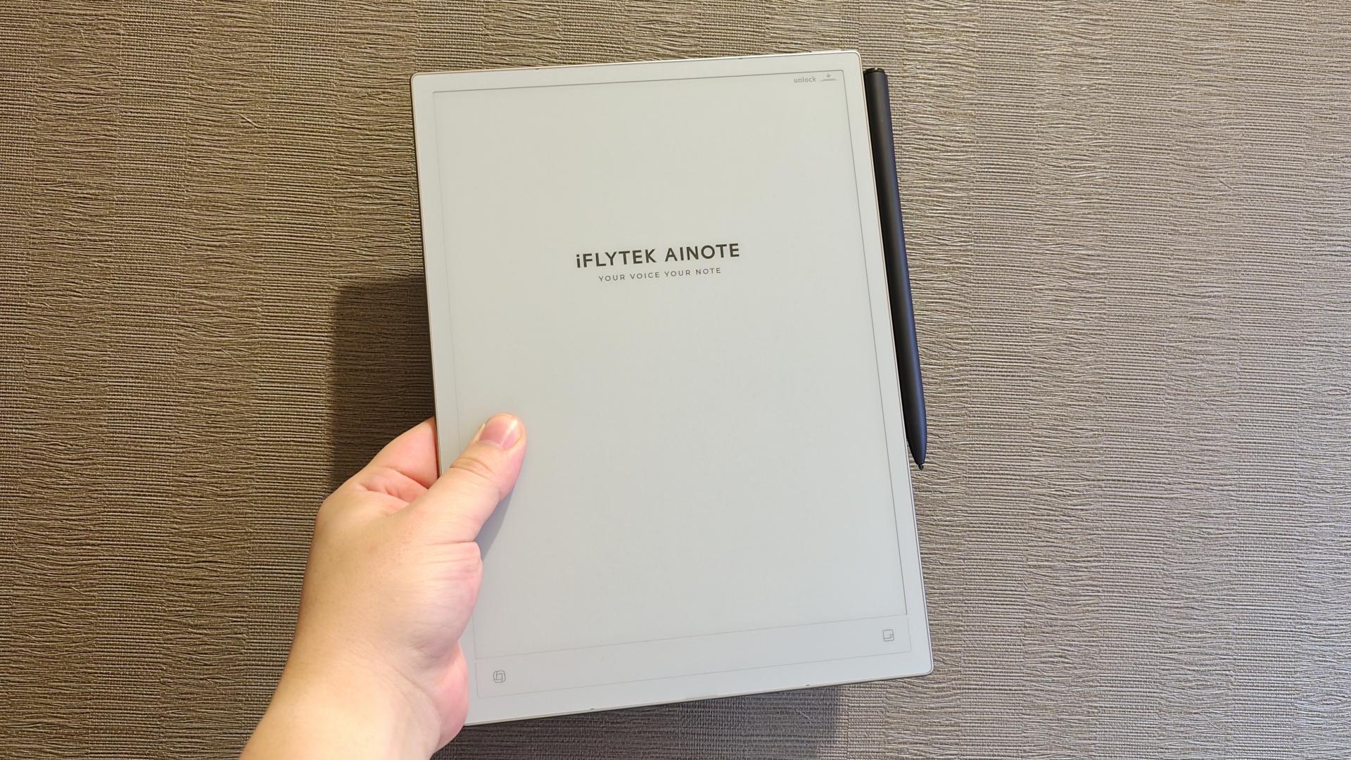 AIノート「iFLYTEK AINOTE 2」を試す。手書き派も納得の書き心地と、新