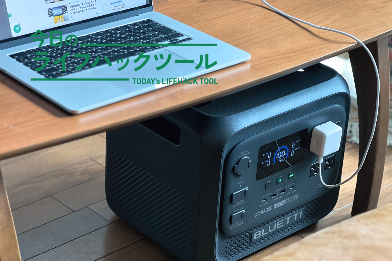 16年毎日使い放題「タフな相棒」が、ポータブル電源選びの正解だった