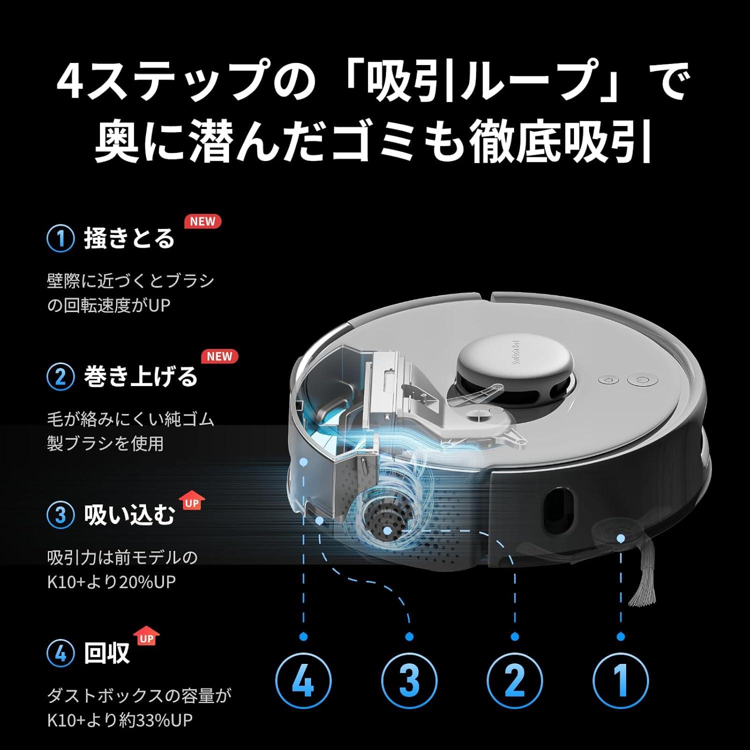 ロボット掃除機　(引き取り決まりました) お掃除ロボット SA012WH｜テレビショッピング・通販のダイレクトテレ