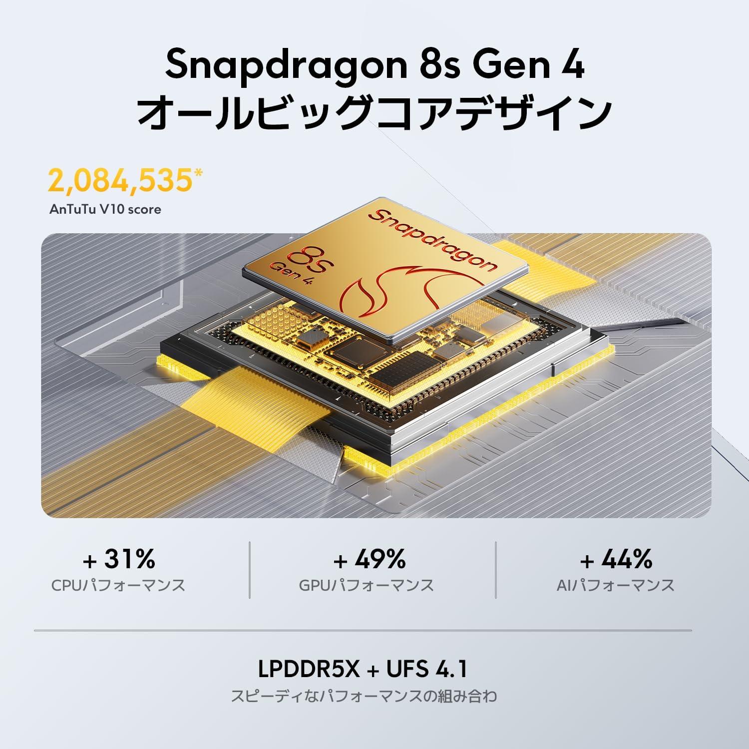 重いゲームもサクサク動く。Xiaomiの「POCO F7」、このスペックで4万円